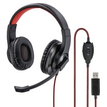 Auriculares Hama HS-USB400 Preto