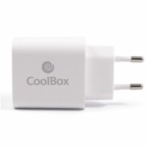 Cargador de Pared 2 en 1 CoolBox COO-CUAC-20P Blanco 20 W