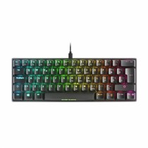 Gaming Keyboard Mars Gaming MKMINIBRES Black Spanish Qwerty