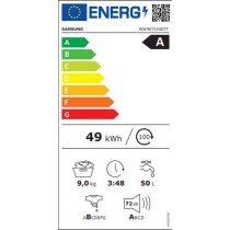 Waschmaschine Samsung WW90T534DTT 1400 rpm 9 kg