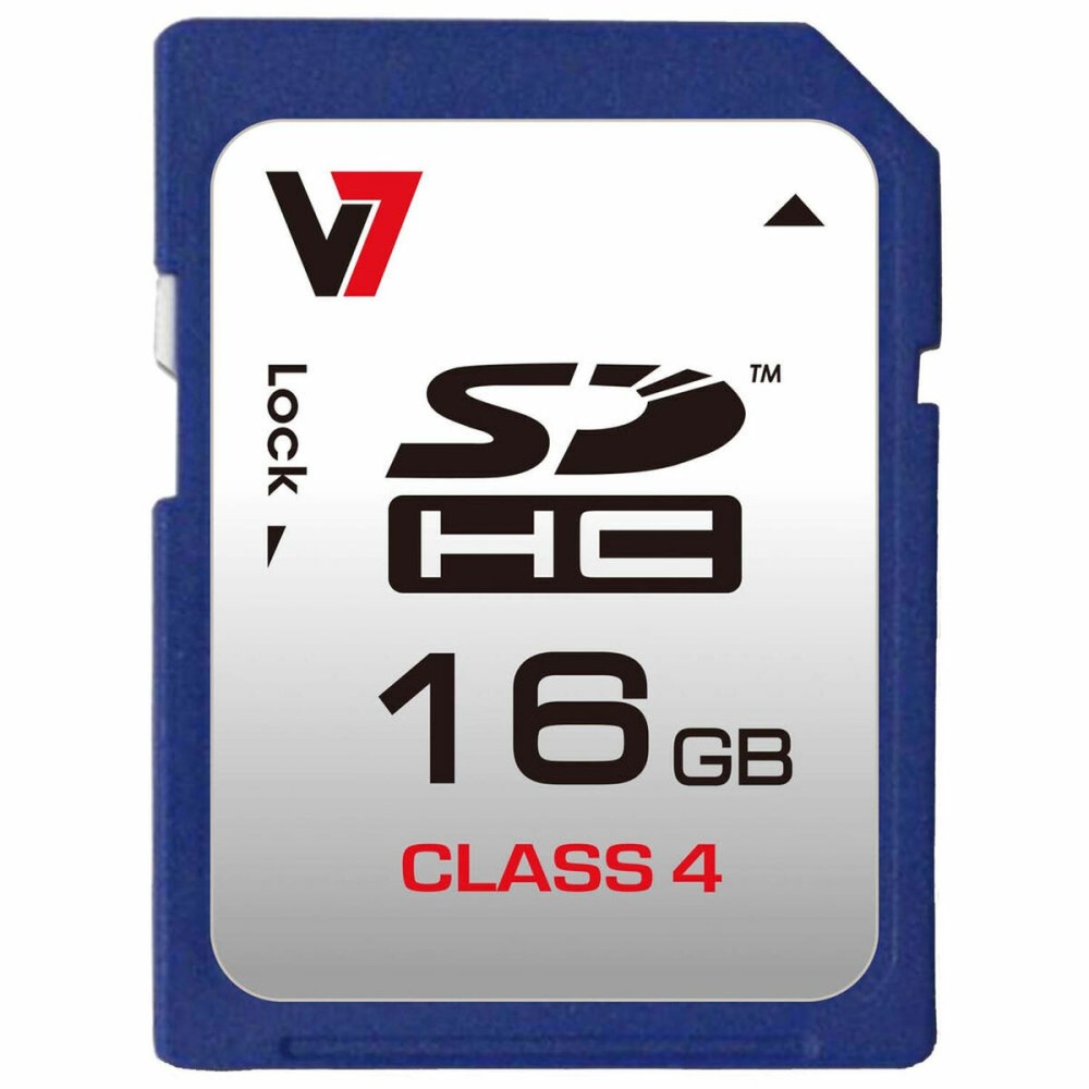 SD Speicherkarte V7 VASDH16GCL4R-2E      16GB