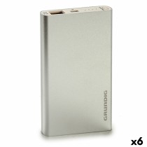 Powerbank Grundig 4000 mAh Plateado (6 Unidades)