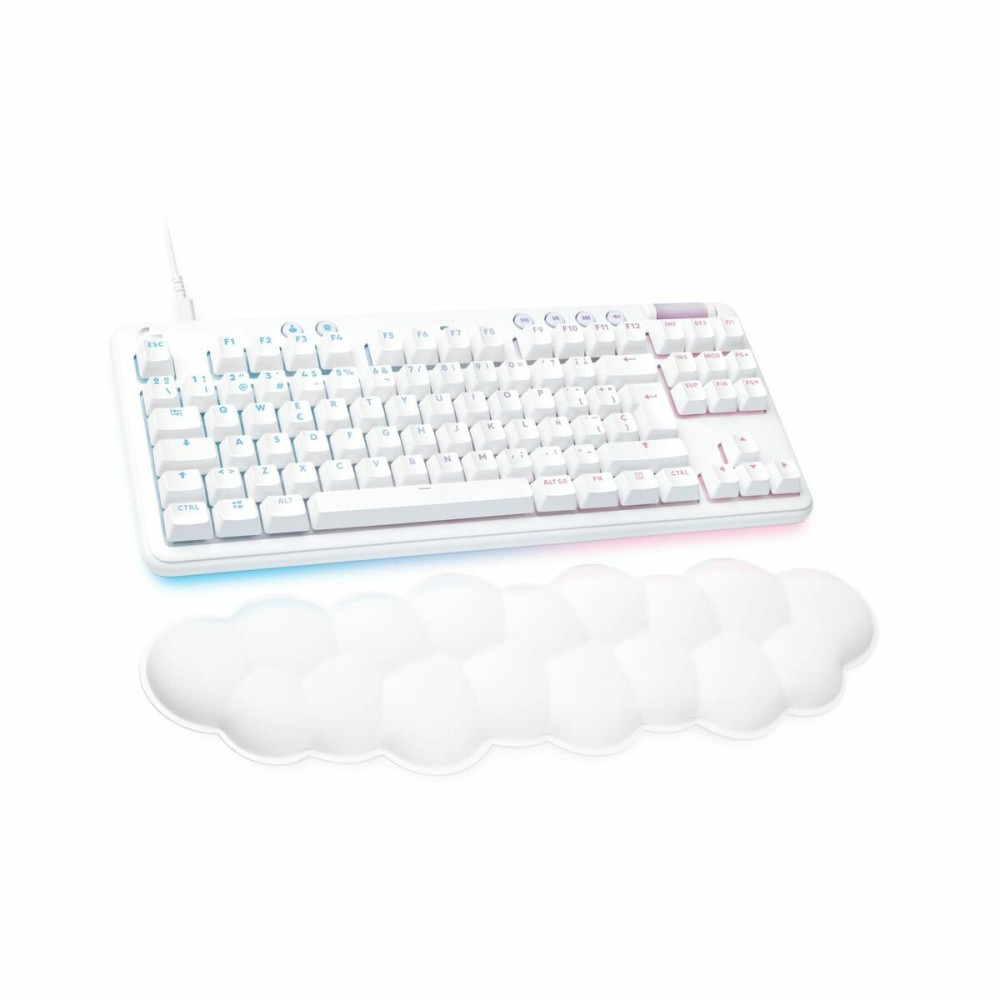 Keyboard Logitech G713 White Spanish Qwerty