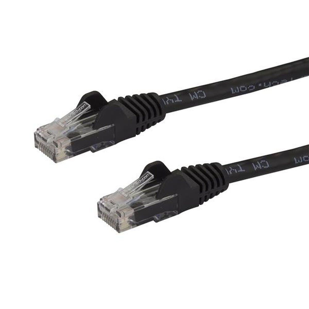 UTP starres Netzwerkkabel der Kategorie 6 Startech N6PATC150CMBK 1,5 m Schwarz