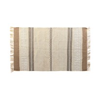 Tappeto DKD Home Decor Marrone Poliestere Cotone (117 x 198 x 0,7 cm)