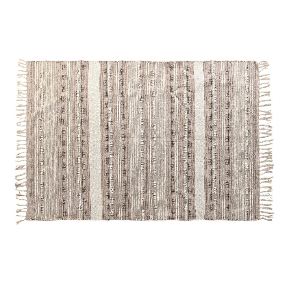 Tapete DKD Home Decor Franjas Boho Poliéster Algodão (120 x 180 cm)