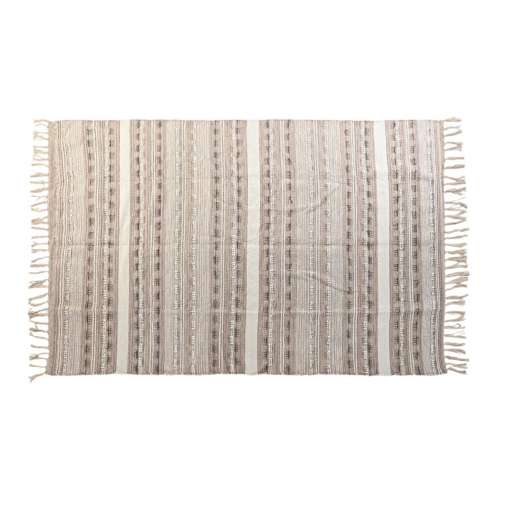 Tappeto DKD Home Decor Frange Boho Poliestere Cotone (160 x 230 cm)