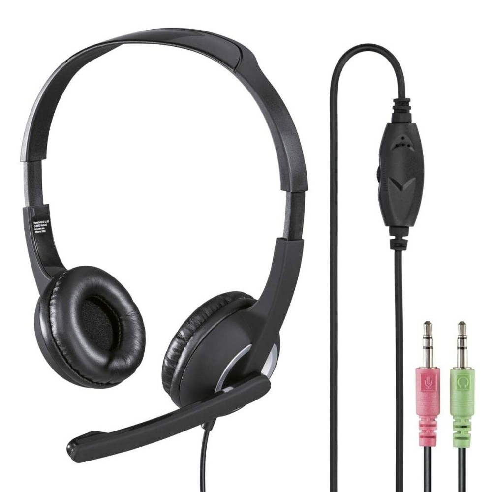 Headphones Hama Essential HS 300 Black Grey