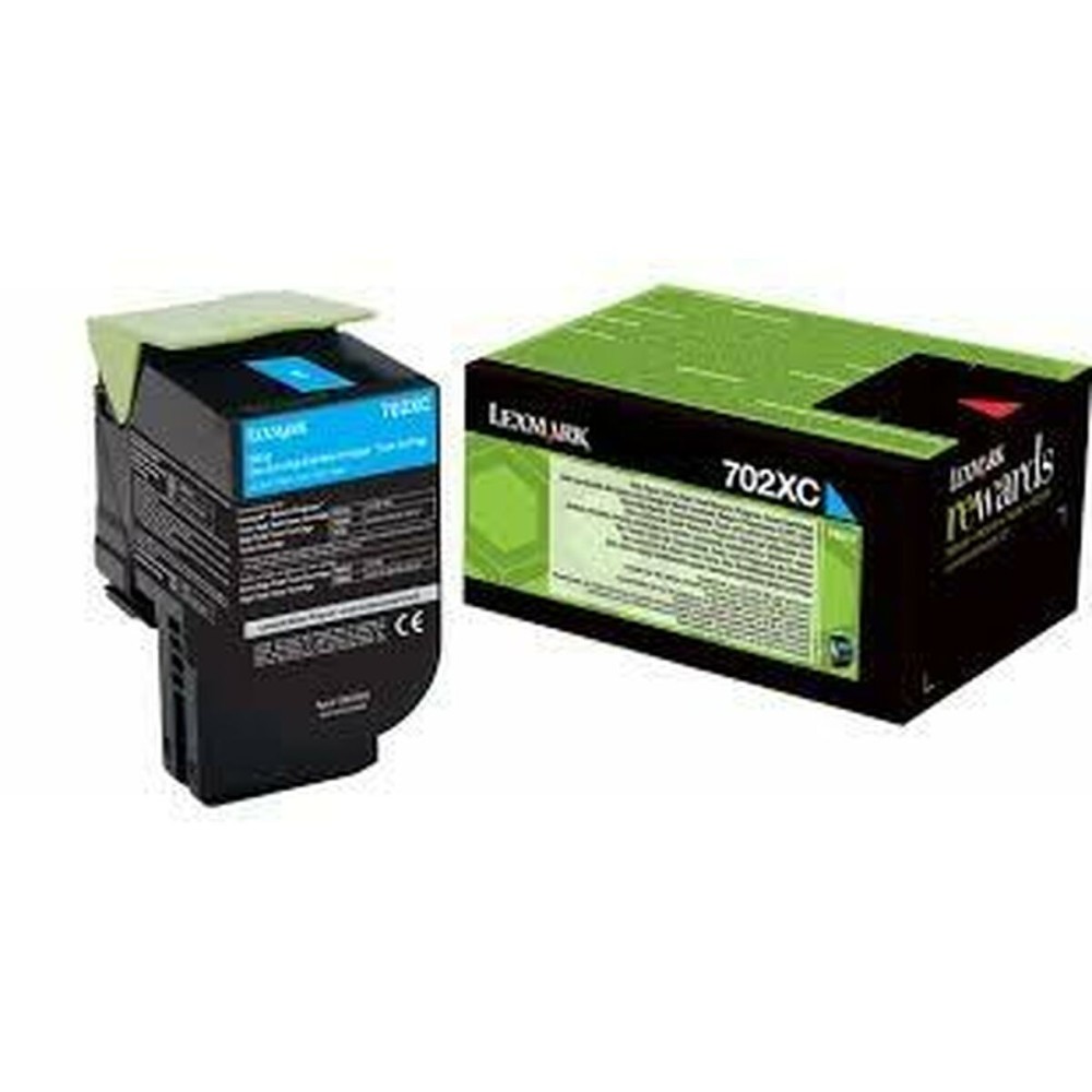 Toner Lexmark 702XC R Türkis