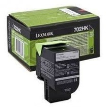 Tóner Lexmark 702HK R Preto