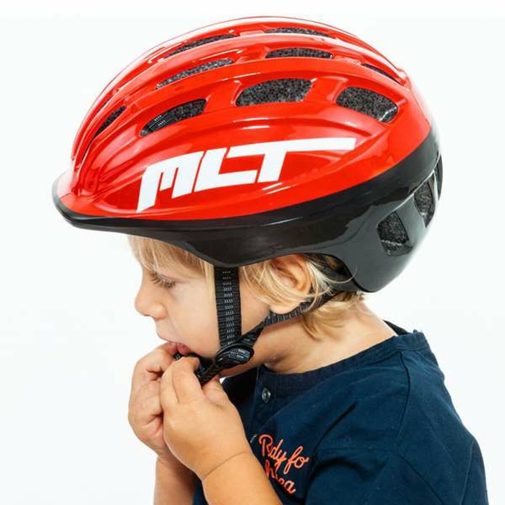 Capacete de Ciclismo Infantil Moltó MLT Vermelho