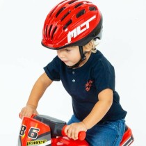 Capacete de Ciclismo Infantil Moltó MLT Vermelho