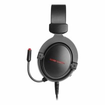 Gaming Headset mit Mikrofon Mars Gaming MH4X LED (2 m) Schwarz