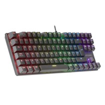 Teclado Mars Gaming MK80 Qwerty espanhol Preto RGB