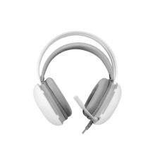 Auriculares com microfone Mars Gaming MH-GLOW RGB Branco