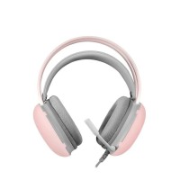 Auriculares com microfone Mars Gaming MH-GLOW RGB Cor de Rosa