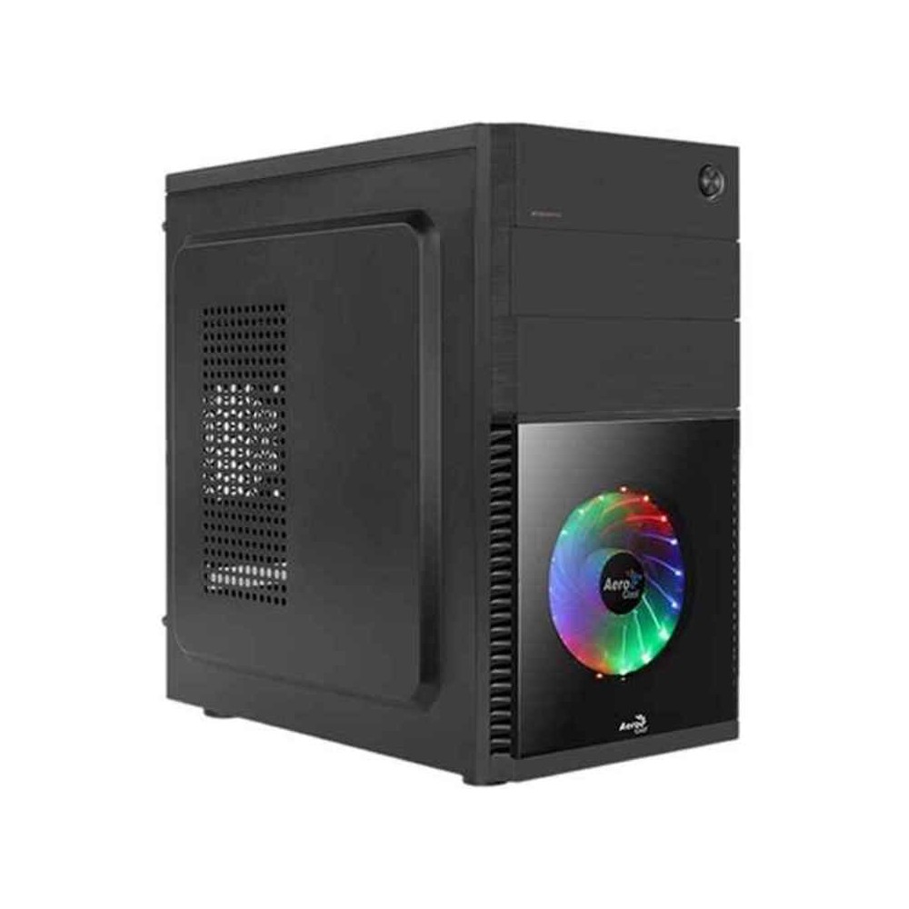 Case computer desktop ATX Aerocool CS105BK mATX LED RGB Nero