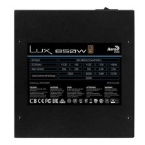 Stromquelle Aerocool LUX850 Schwarz 850 W