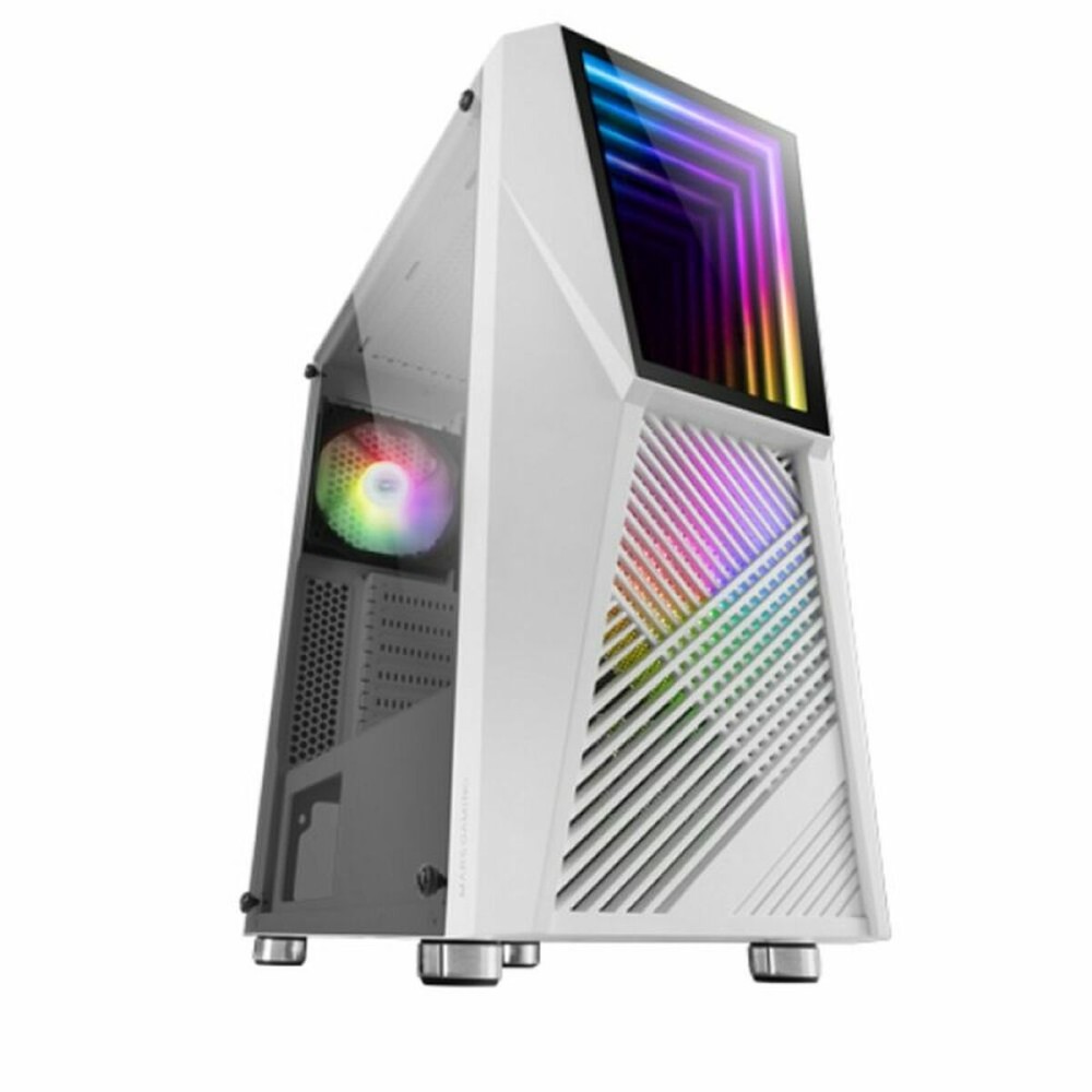 Caixa Semitorre ATX Mars Gaming MC777W LED RGB Branco