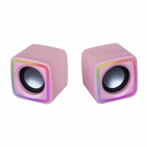 Altavoces PC Mars Gaming MSCUBEP 8W Rosa