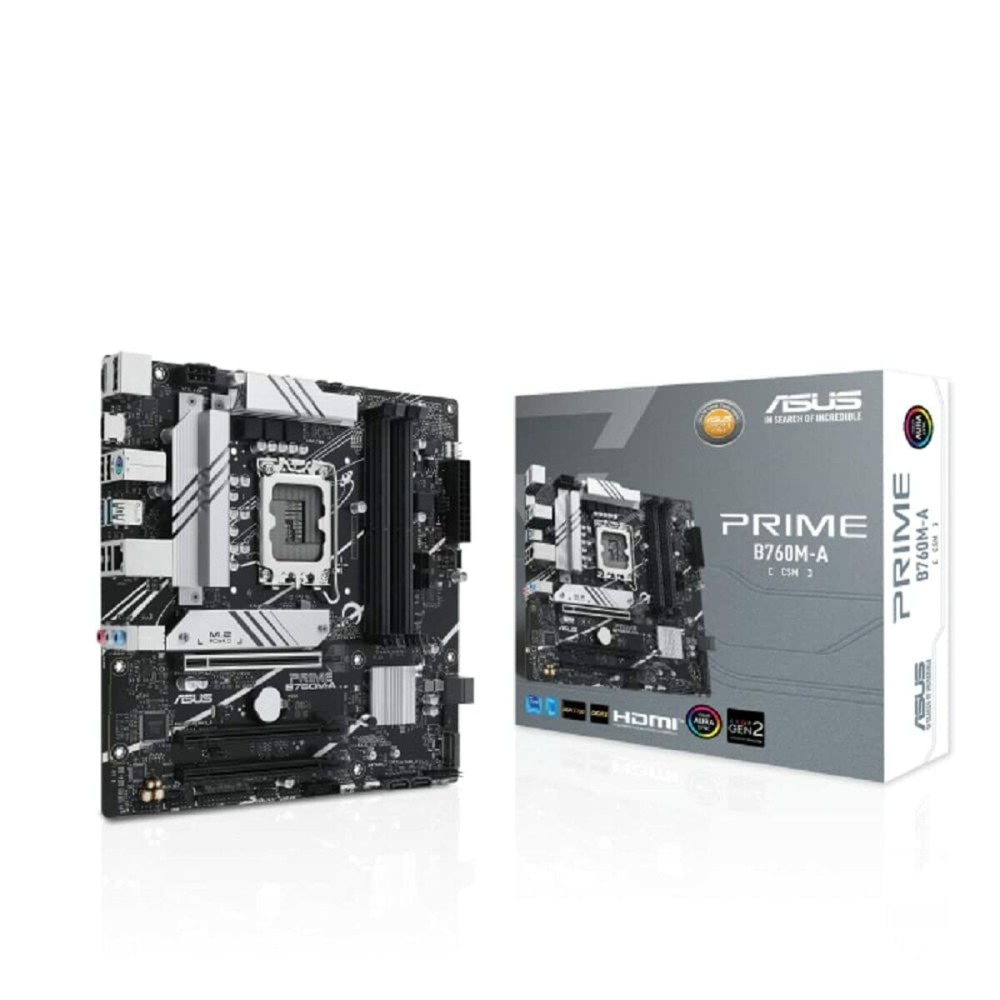 Placa Mãe Asus PRIME B760M-A-CSM DDR5 LGA1700 Intel B760