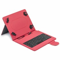 iPad-Case + Tastatur Maillon Technologique MTKEYUSBRED 9.7"-10.2" Rot