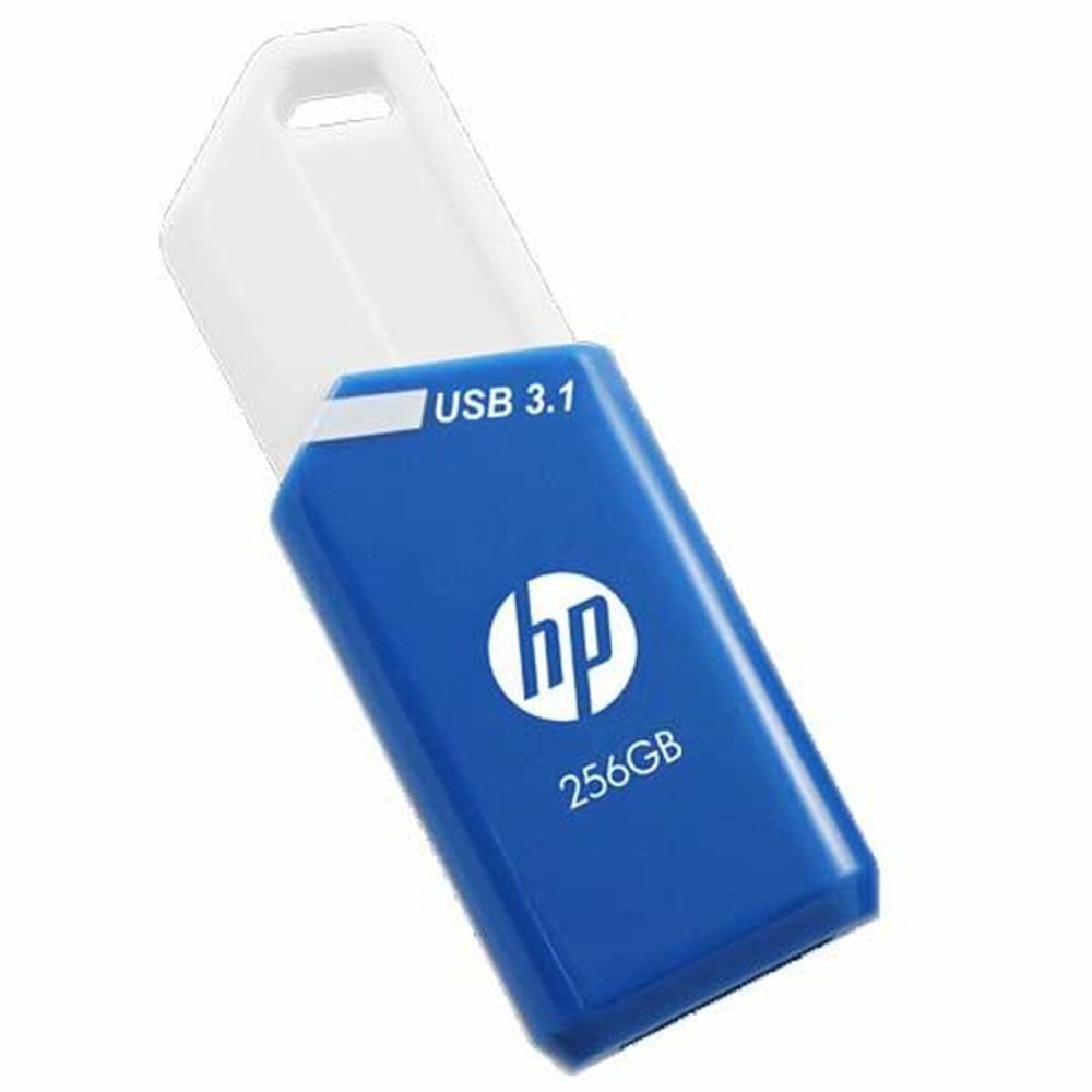 Memória USB HP Corrente para Chave Azul/Branco 32 GB