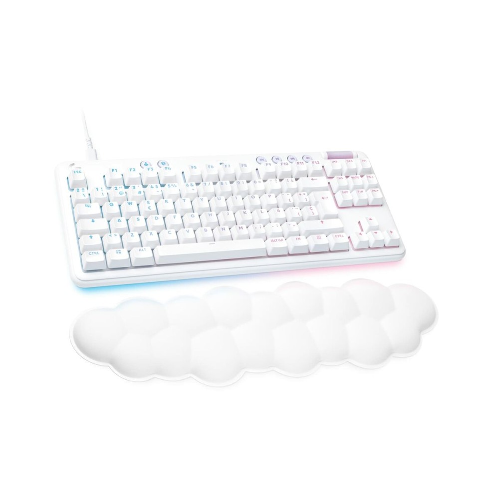 Tastatur Logitech G713 Weiß Qwerty Spanisch