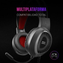 Auriculares com Microfone Gaming Mars Gaming MH120 PC PS4 PS5 XBOX Preto