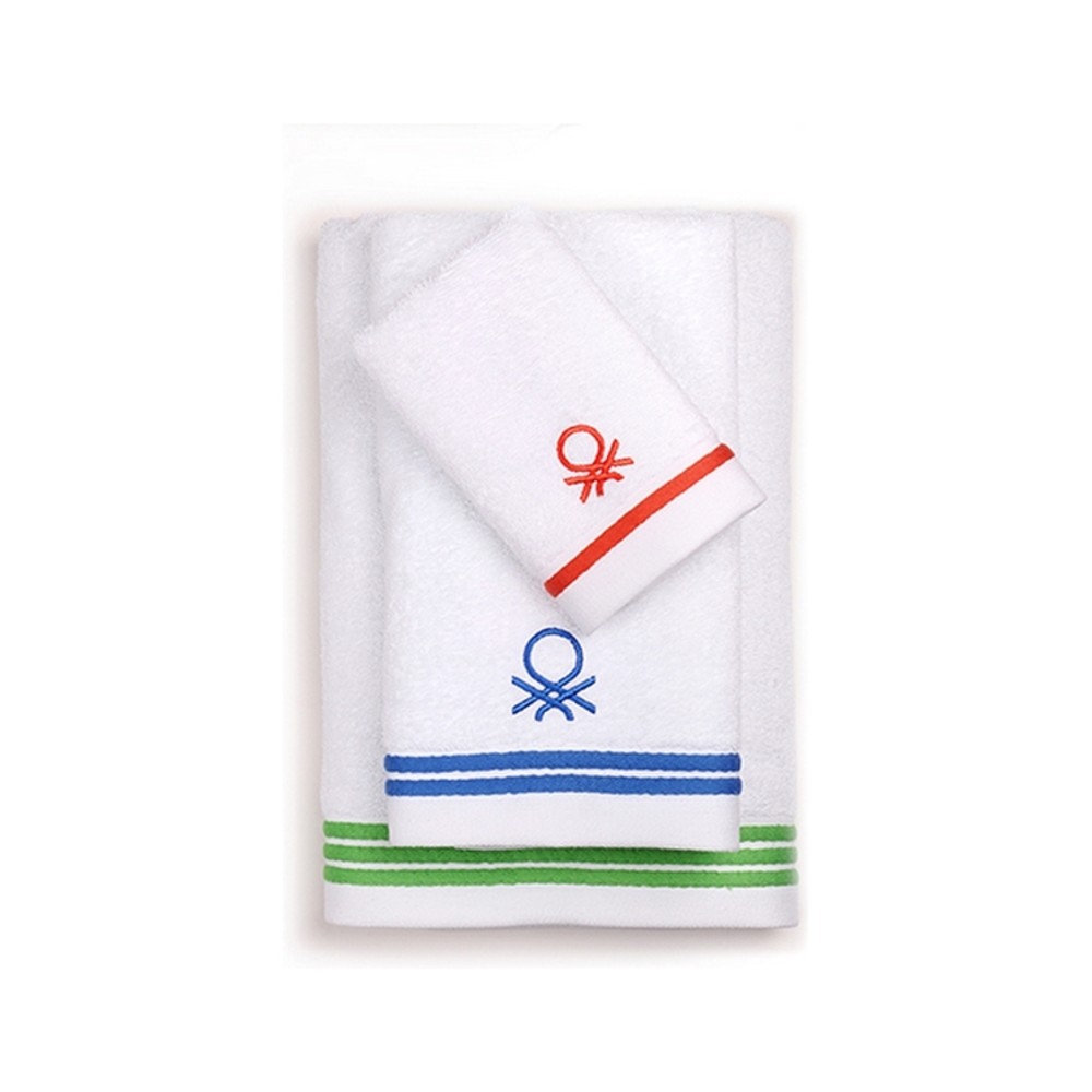 Ensemble de serviettes de toilette Benetton (3 pcs)