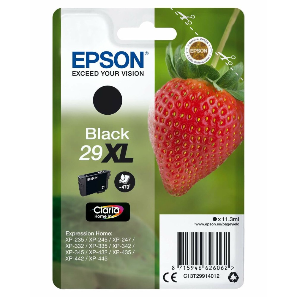 Original Tintenpatrone Epson C13T29914022 Schwarz