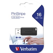 Memoria USB Verbatim 49063 Llavero Negro