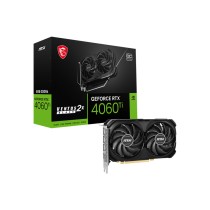 Tarjeta Gráfica MSI GeForce RTX 4060 Ti VENTUS 2X BLACK 8G OC GDDR6