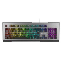 Teclado Gaming Genesis NKG-1621 RGB Prateado