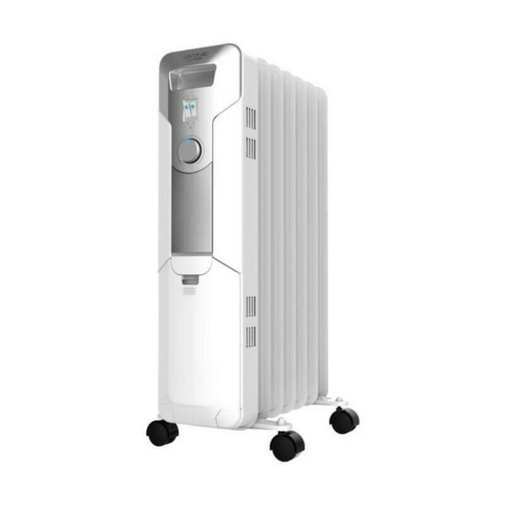 Oil-filled Radiator (7 chamber) Cecotec ReadyWarm 5600 Space 1500W White 1500 W (Refurbished A)