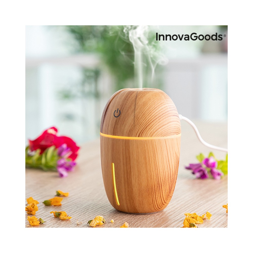 Mini Humidifier Scent Diffuser InnovaGoods Honey Pine Multicolour ABS Plastic (2 W) (Refurbished A)