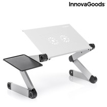 Mesa Ajustable Multiposición para Ordenador Portátil Omnible Iceberg Aluminio (Reacondicionado B)