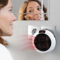 Termoventilatore Ceramico a Corrente con Telecomando InnovaGoods IG814045 Bianco (Ricondizionati B)