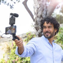 Kit Vlogging con Luz, Micrófono y Mando Plodni InnovaGoods 6 Piezas (Reacondicionado C)