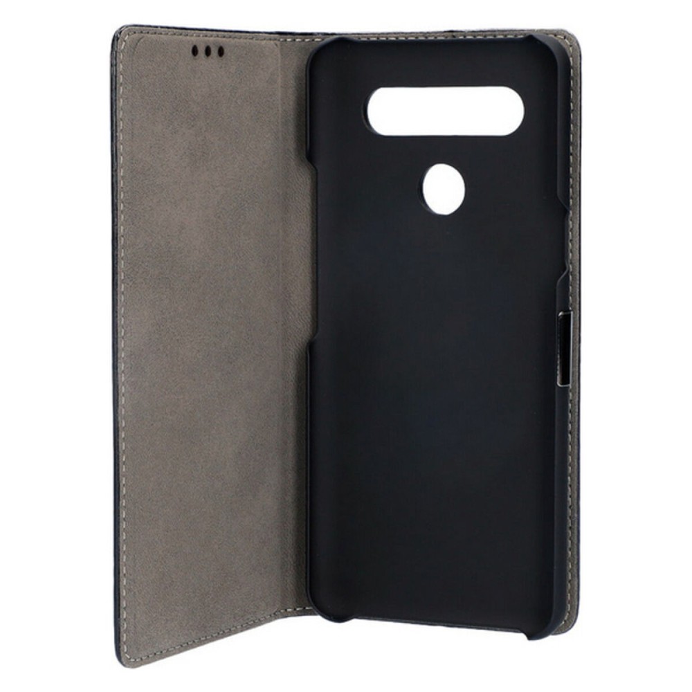 Folio Mobile Phone Case LG K61 KSIX Standing Black TPU Polyskin