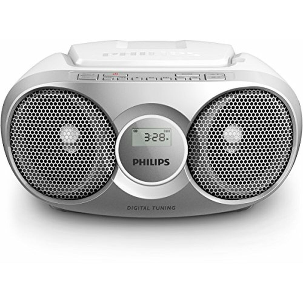 Radio mit CD-Laufwerk FM Grau Silberfarben (Restauriert D)