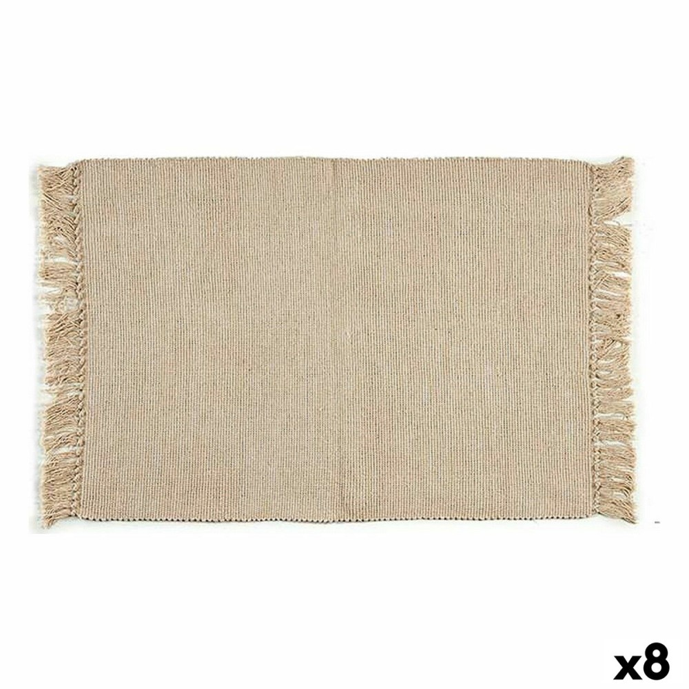 Tappeto Beige 50 x 80 cm (8 Unità)