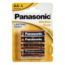 Alkali-Mangan-Batterie Panasonic 1x4 LR6APB LR6 AA (12 Stück)