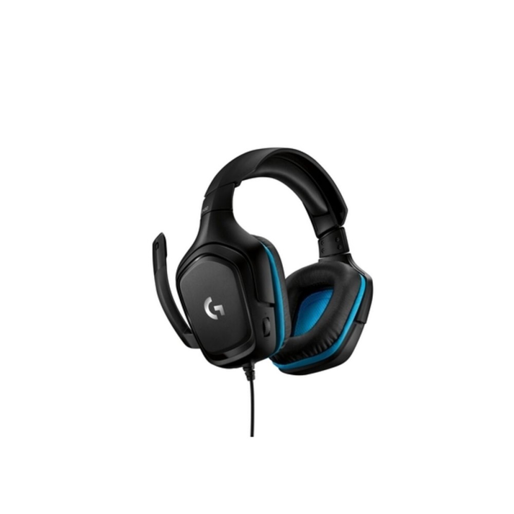 Auriculares com microfone para Vídeojogos Logitech G432 Preto Azul Azul/Preto Preto/Azul