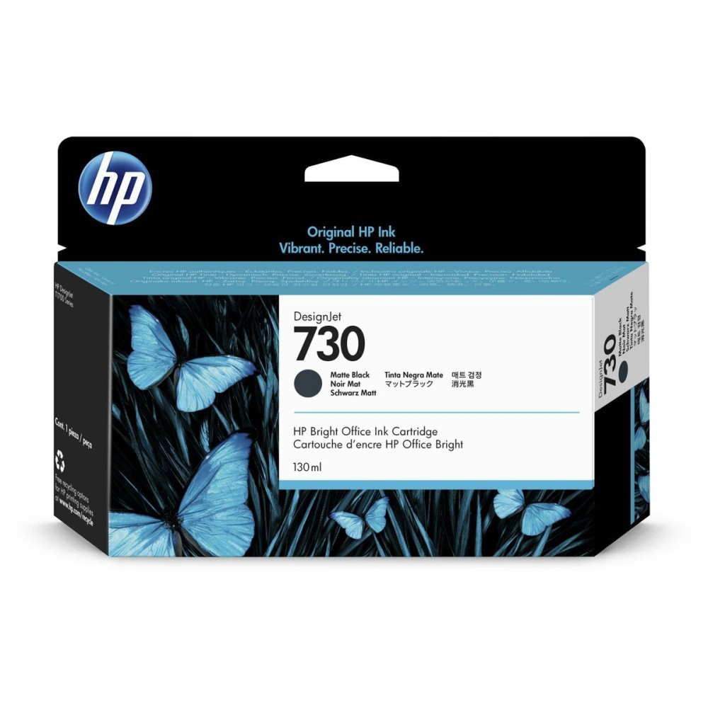 Tinteiro de Tinta Original HP 730 Preto