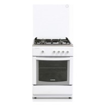 Cocina de Gas Haeger GC-SW6.003C Acero Inoxidable Blanco (61 L)