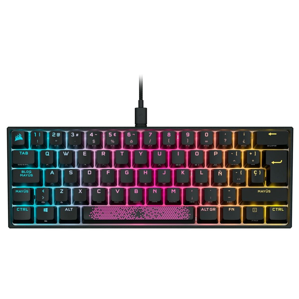 Clavier pour jeu Corsair K65 Espagnol Qwerty