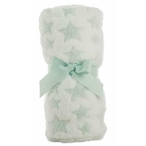 Coffret Bébé Coralina Lapin 24 cm Jouet Peluche Couverture 100 x 75 cm