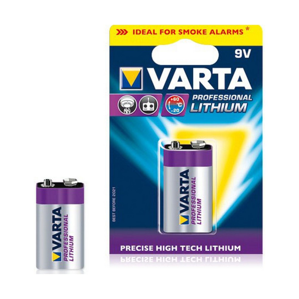 Pilhas Varta Ultra Lithium 9 V (1 Unidade)