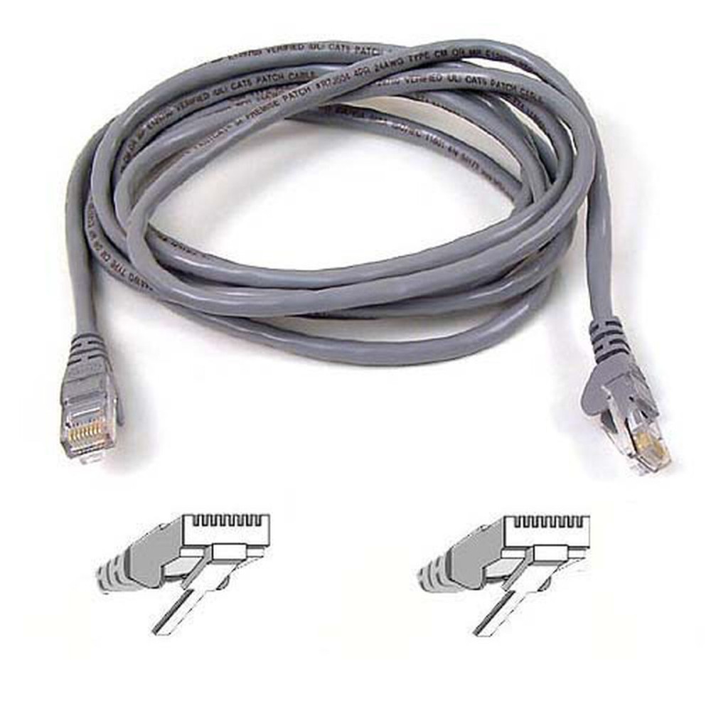 UTP Category 6 Rigid Network Cable Belkin A3L980B10M-S Grey 10 m